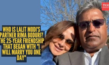 "I will marry you one day": When Lalit Modi said this to Rima Boduri at their first meeting and how she became his partner 25 years later